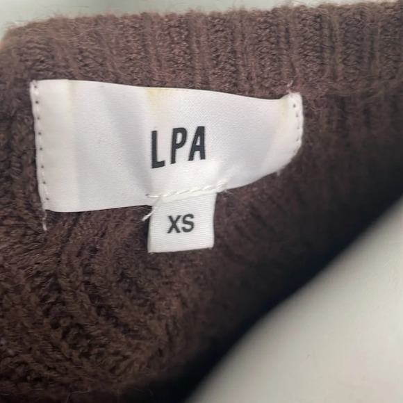 Revolve LPA sorren cropped sweater XS - Picture 8 of 9